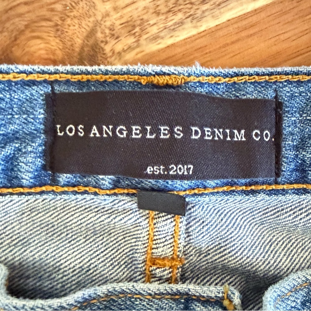 Los Angeles Denim Co. Joey Boyfriend Jeans 27 • Made in USA • - Picture 6 of 11